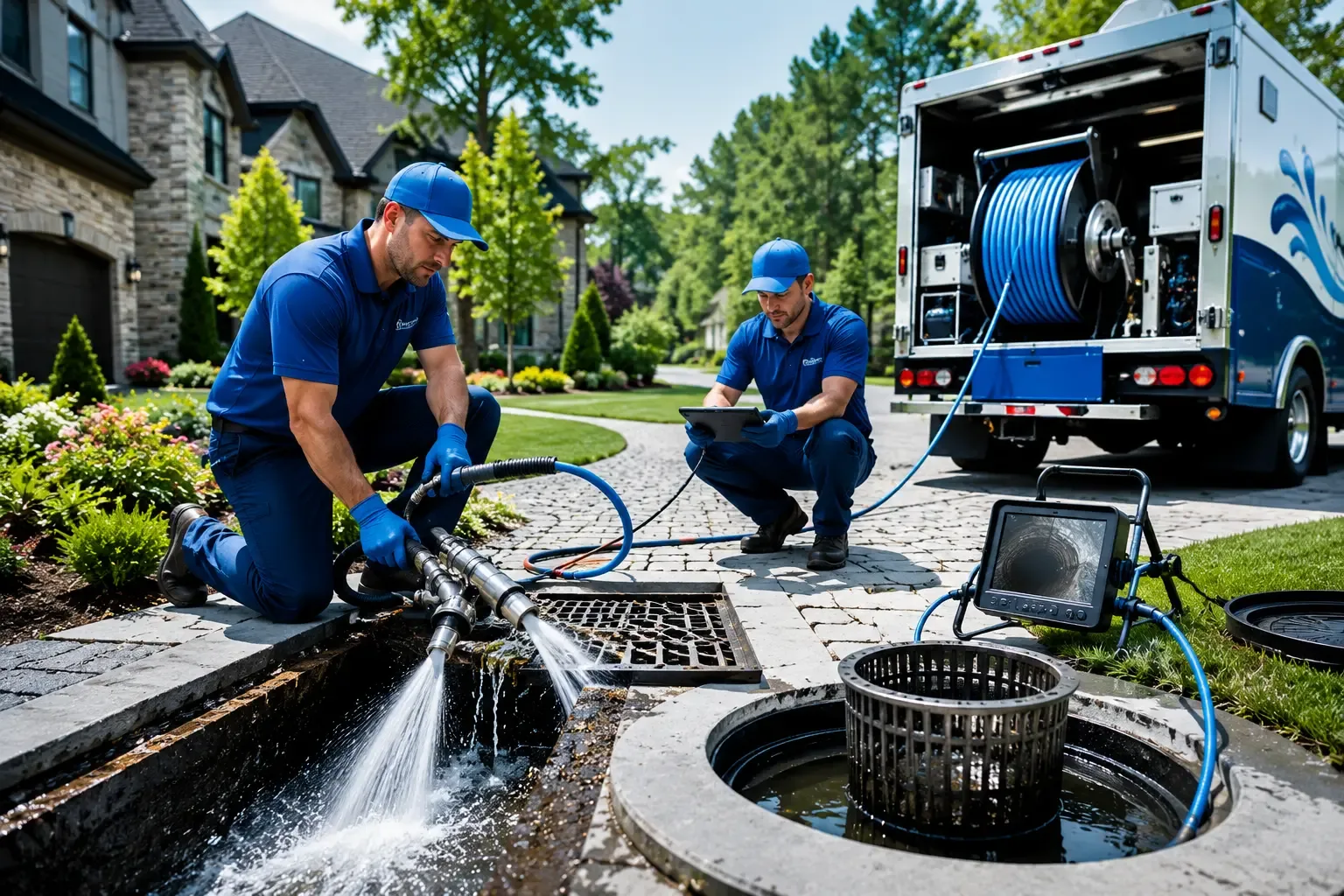 Local outdoor drain cleaning professionals in Irvington, NJ